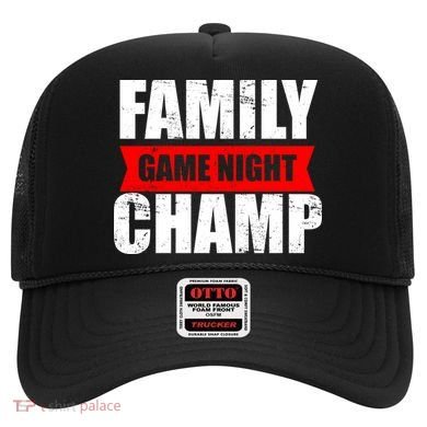 Family Game Night Champ Hat