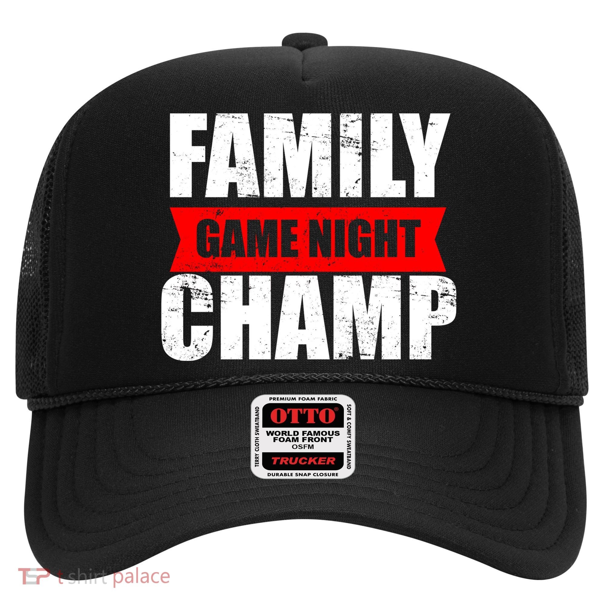 Family Game Night Champ Hat