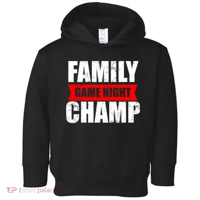 Family Game Night Champ Toddler Hoodie
