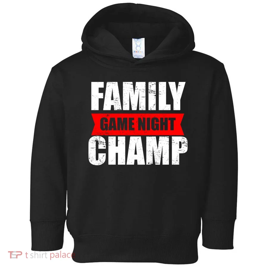 Family Game Night Champ Toddler Hoodie