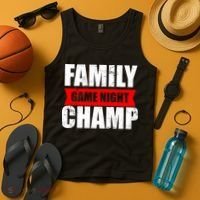 Family Game Night Champ Tank Top thumb 4