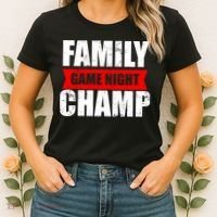 Family Game Night Champ Women's T-Shirt thumb 2