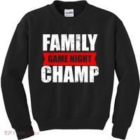 Family Game Night Champ Kids Sweatshirt thumb 0