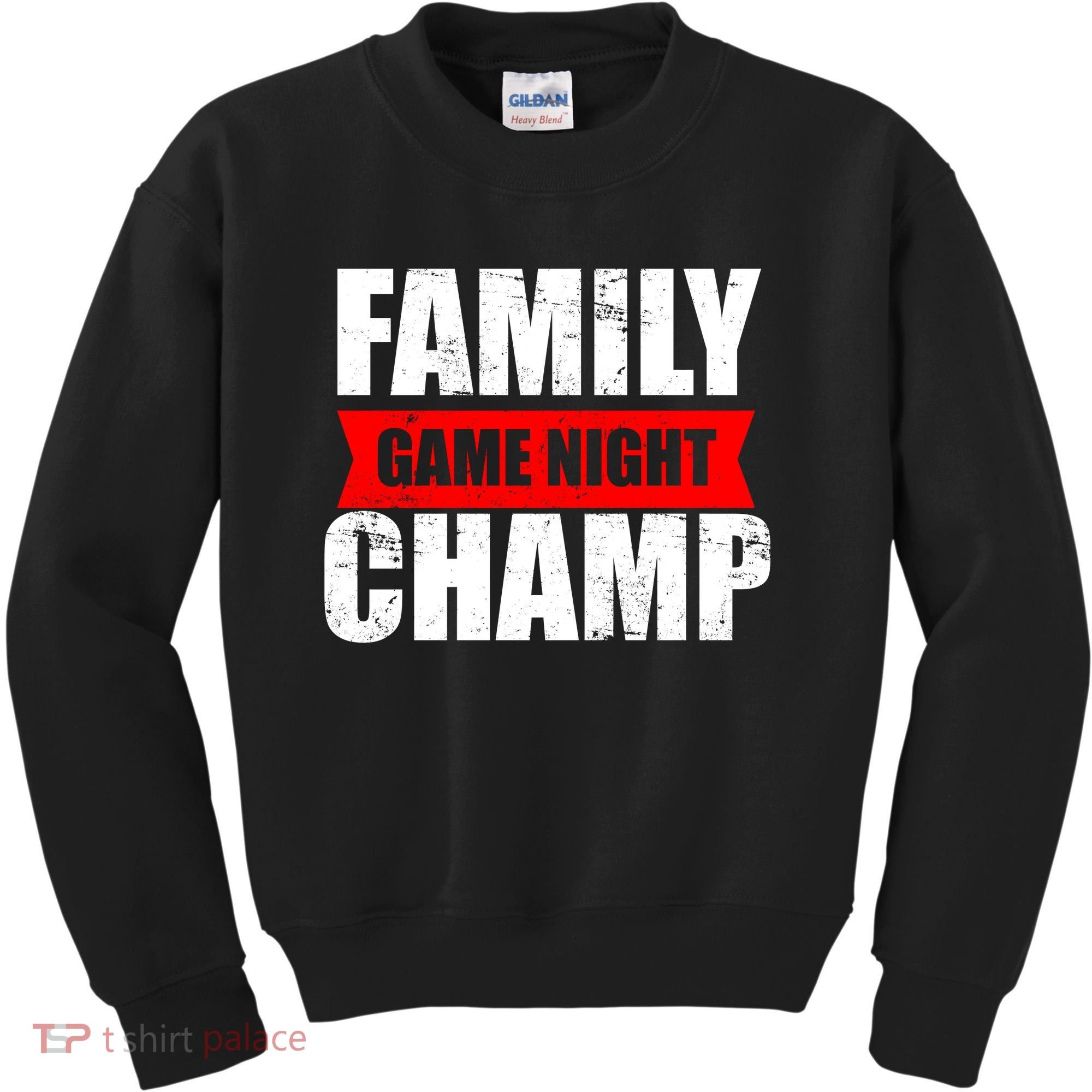 Family Game Night Champ Kids Sweatshirt