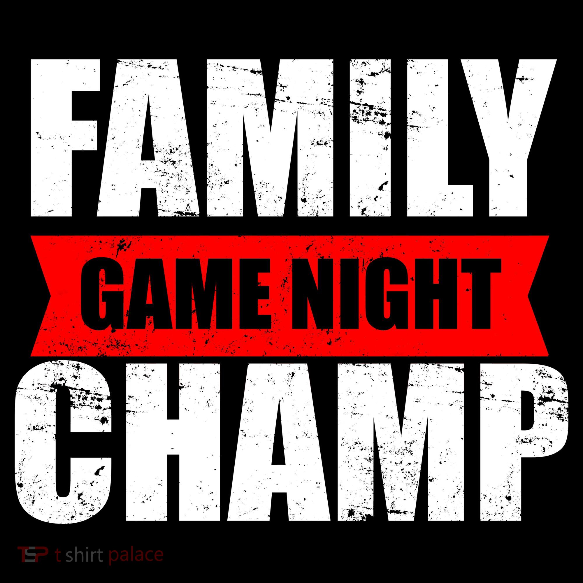 Family Game Night Champ Kids T-Shirt
