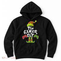Family Matching Christmas The Gamer Elf Hoodie thumb 0
