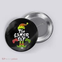 Family Matching Christmas The Gamer Elf Button thumb 0