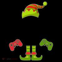 Family Matching Christmas The Gamer Elf Coffee Mug thumb 5