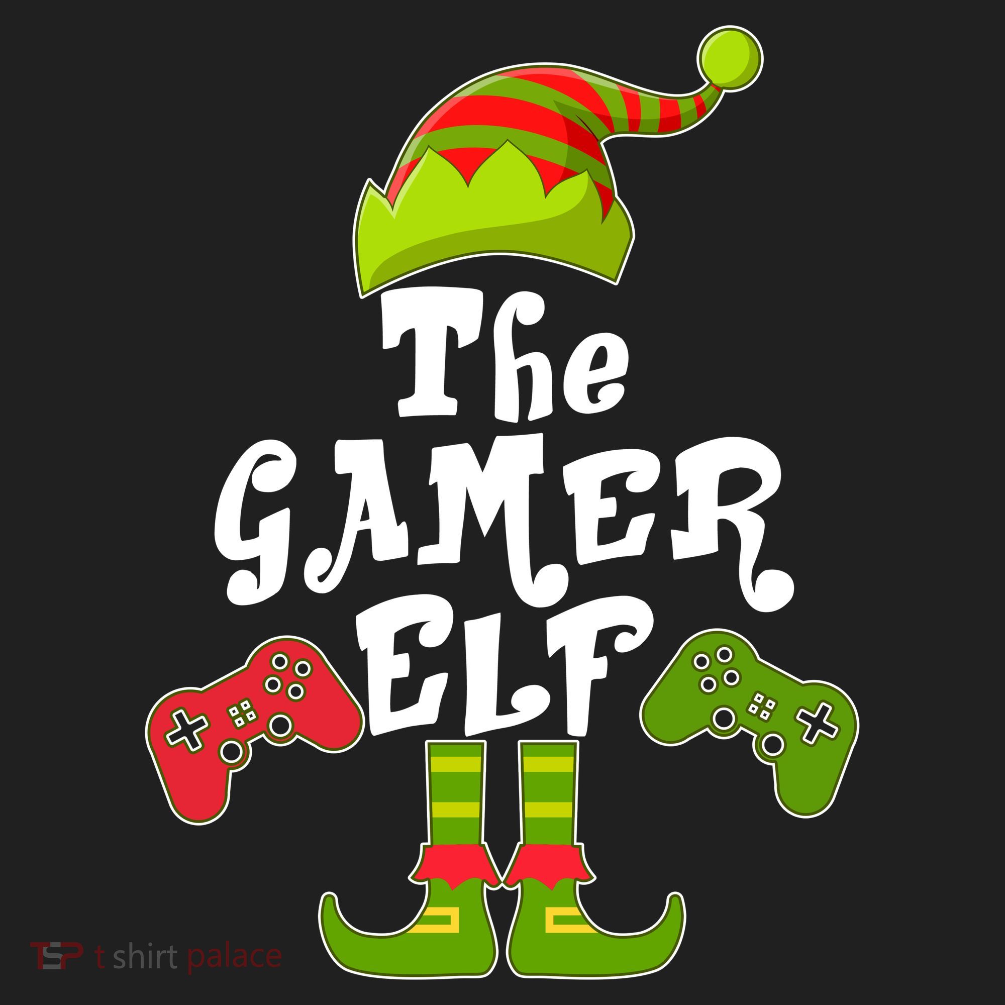 Family Matching Christmas The Gamer Elf Beanie
