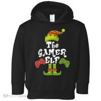 Family Matching Christmas The Gamer Elf Toddler Hoodie thumb 0