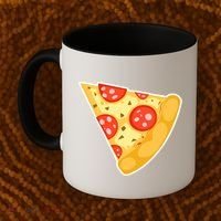 Family Matching Missing Pizza Slice Child Baby Coffee Mug thumb 2