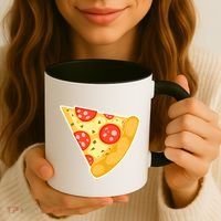 Family Matching Missing Pizza Slice Child Baby Coffee Mug thumb 3