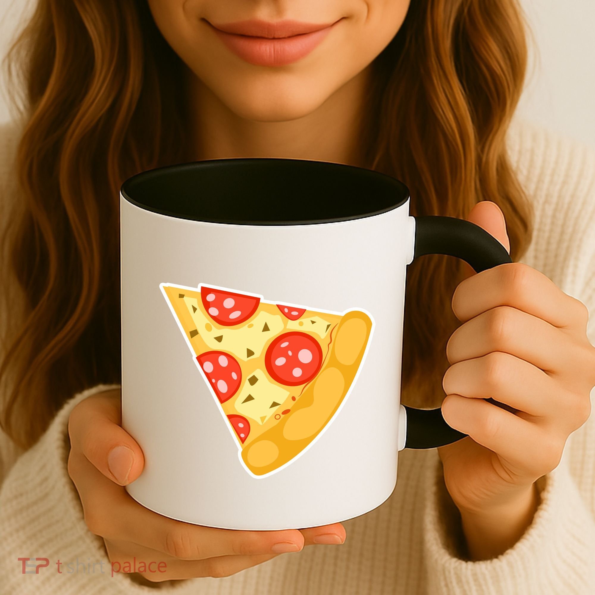 Family Matching Missing Pizza Slice Child Baby Coffee Mug