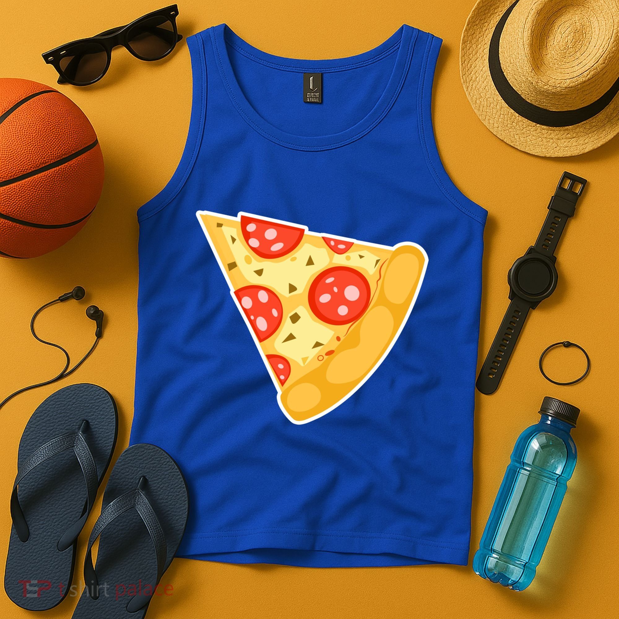 Family Matching Missing Pizza Slice Child Baby Tank Top