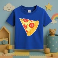 Family Matching Missing Pizza Slice Child Baby Toddler T-Shirt thumb 3