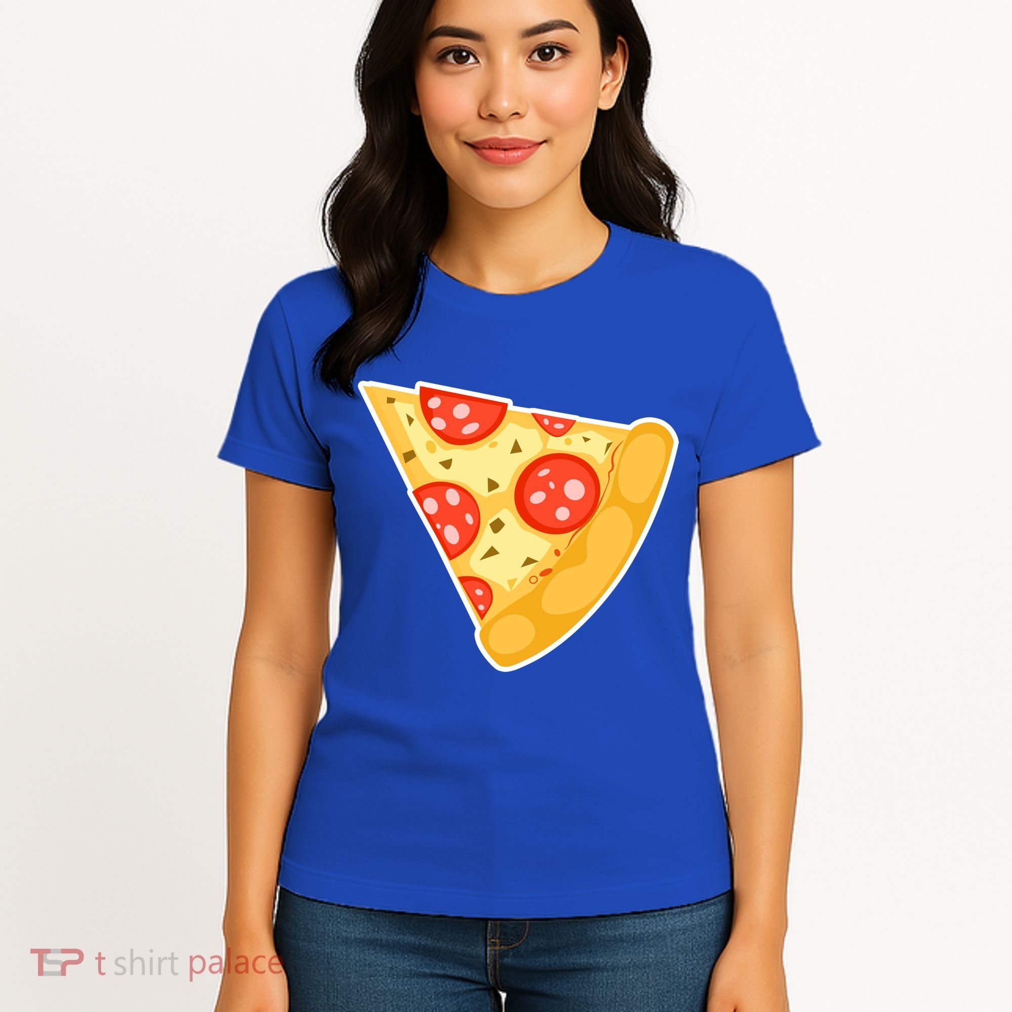 Family Matching Missing Pizza Slice Child Baby Women's T-Shirt