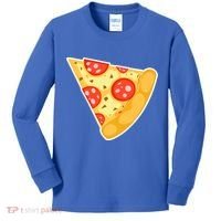 Family Matching Missing Pizza Slice Child Baby Kids Long Sleeve Shirt thumb 0