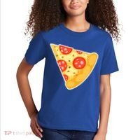 Family Matching Missing Pizza Slice Child Baby Kids T-Shirt thumb 2