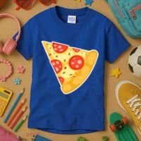 Family Matching Missing Pizza Slice Child Baby Kids T-Shirt thumb 3