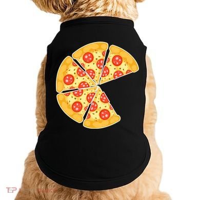 Family Matching Pizza With Missing Slice Parents Doggie Tank