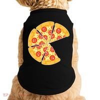 Family Matching Pizza With Missing Slice Parents Doggie Tank thumb 0