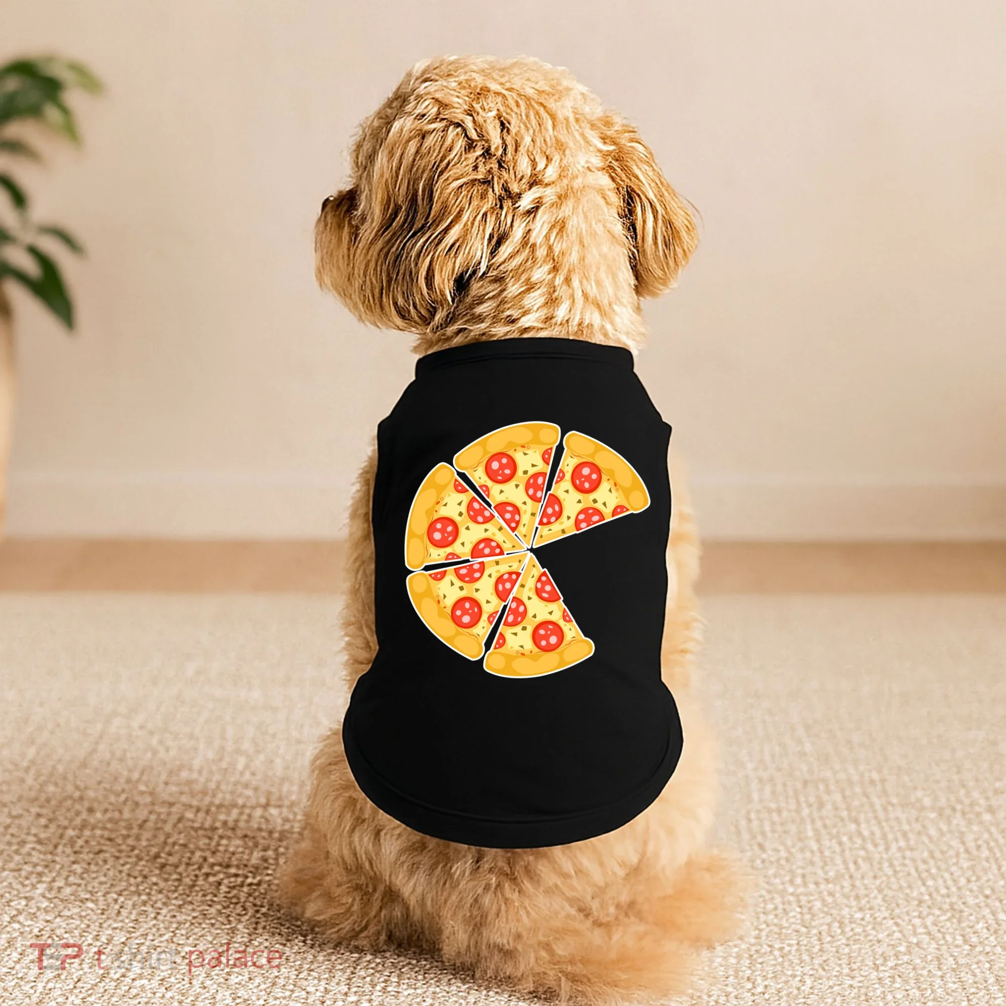 Family Matching Pizza With Missing Slice Parents Doggie Tank