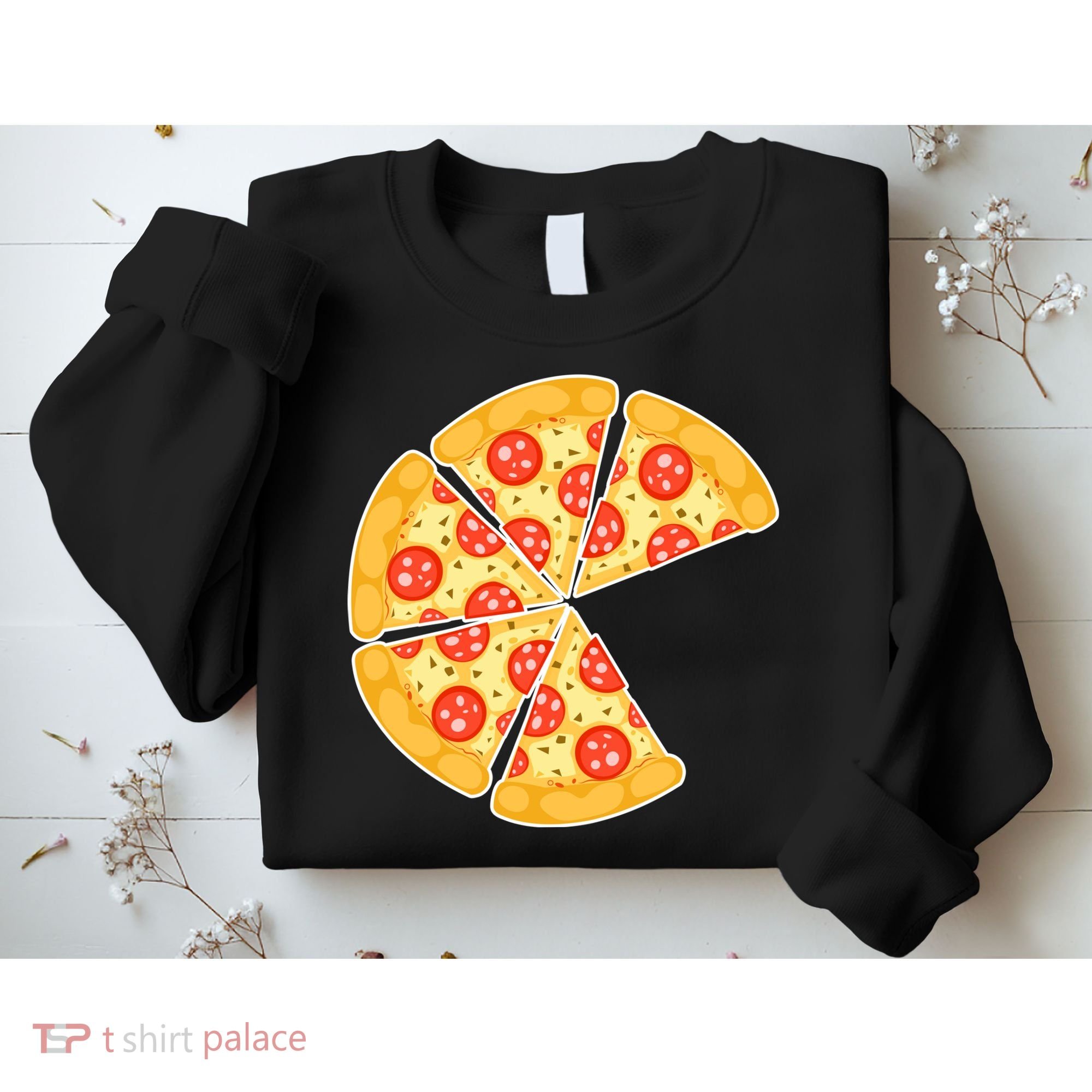 Family Matching Pizza With Missing Slice Parents Sweatshirt