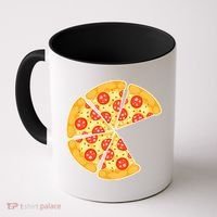 Family Matching Pizza With Missing Slice Parents Coffee Mug thumb 0