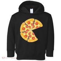 Family Matching Pizza With Missing Slice Parents Toddler Hoodie thumb 0