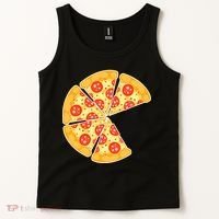 Family Matching Pizza With Missing Slice Parents Tank Top thumb 2