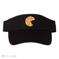 Family Matching Pizza With Missing Slice Parents Visor thumb 0