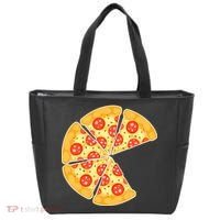 Family Matching Pizza With Missing Slice Parents Tote Bag thumb 0