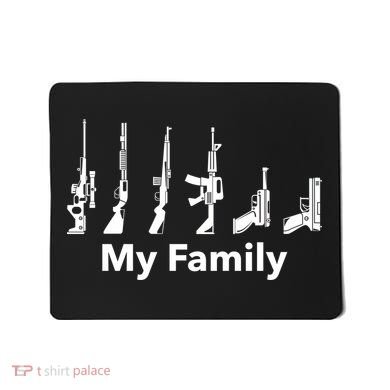 Family Of Guns Mousepad