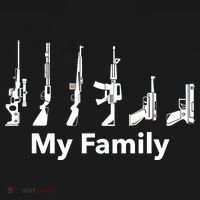 Family Of Guns Ornament thumb 1