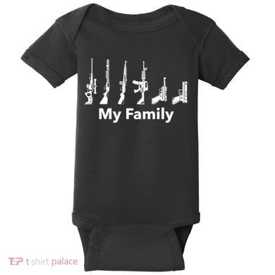 Family Of Guns Baby Bodysuit