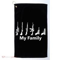 Family Of Guns Golf Towel thumb 0