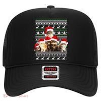 Family Of Kittens Ugly Christmas Sweater Hat thumb 0