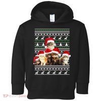 Family Of Kittens Ugly Christmas Sweater Toddler Hoodie thumb 0