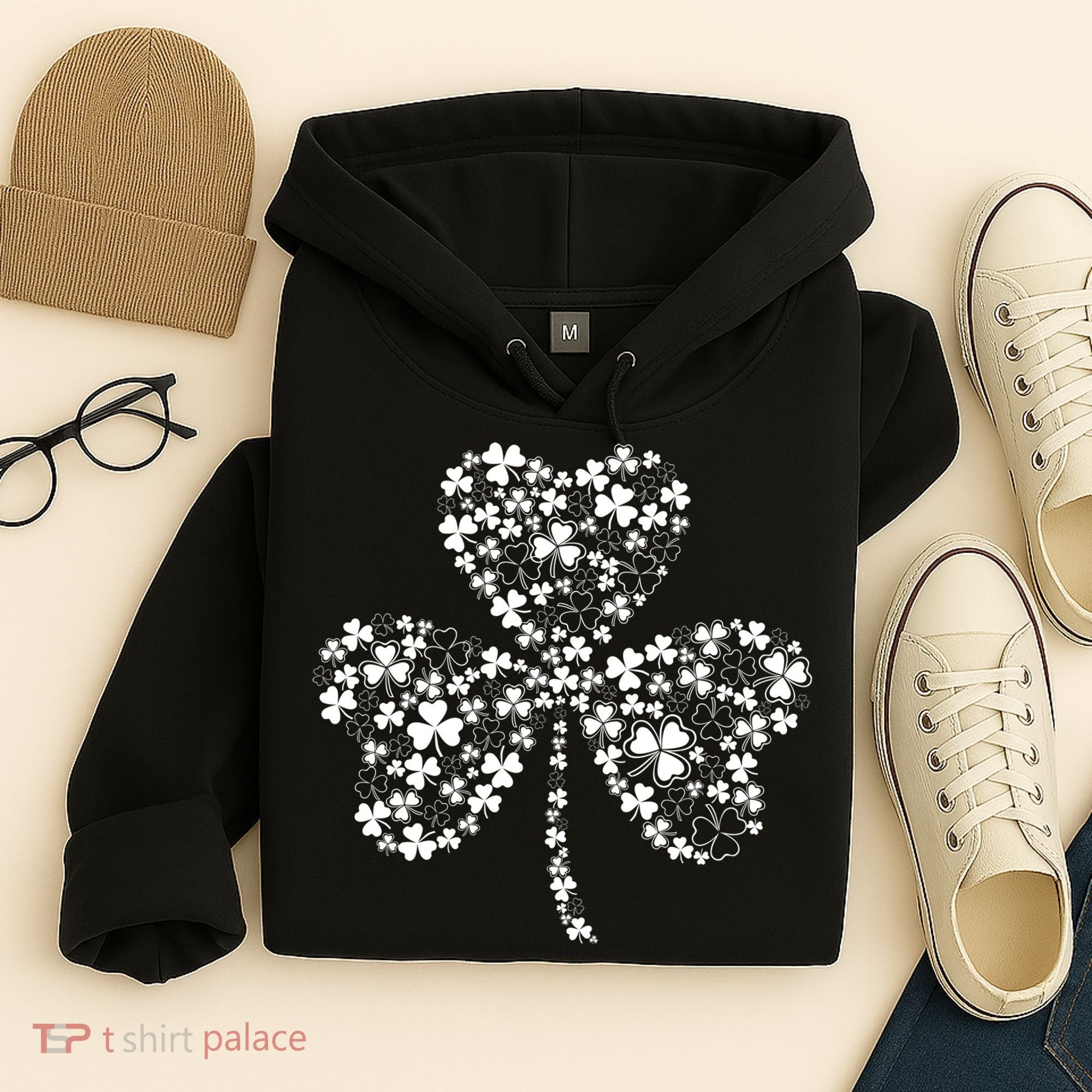 Family Of Shamrocks Cloverleaf Hoodie