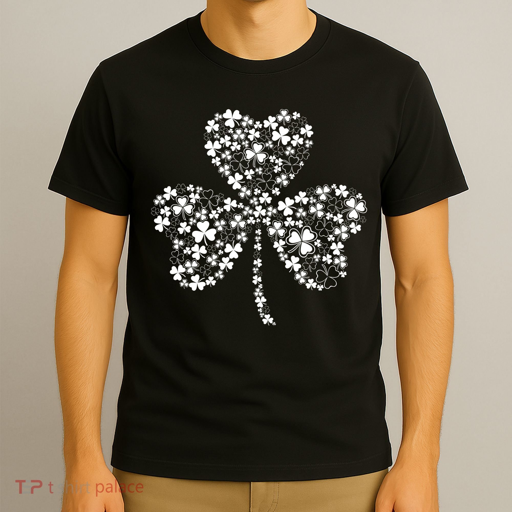Family Of Shamrocks Cloverleaf T-Shirt