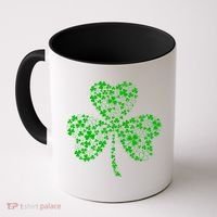 Family Of Shamrocks Cloverleaf Coffee Mug thumb 0