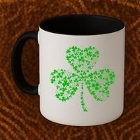 Family Of Shamrocks Cloverleaf Coffee Mug thumb 2