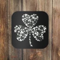 Family Of Shamrocks Cloverleaf Coaster thumb 0
