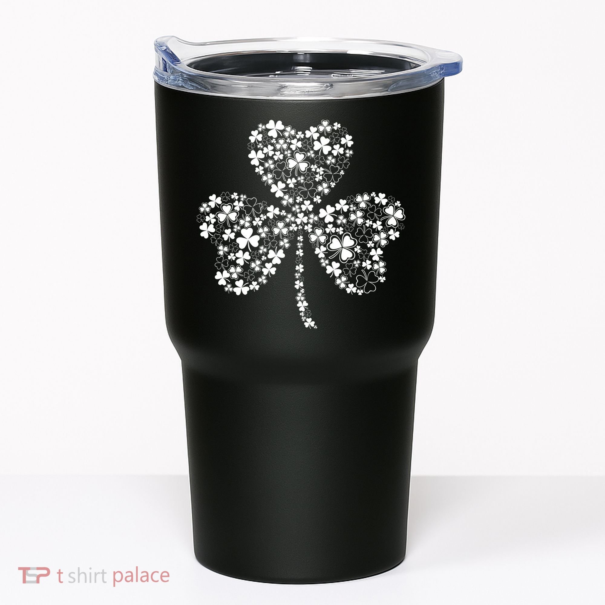 Family Of Shamrocks Cloverleaf Tumbler