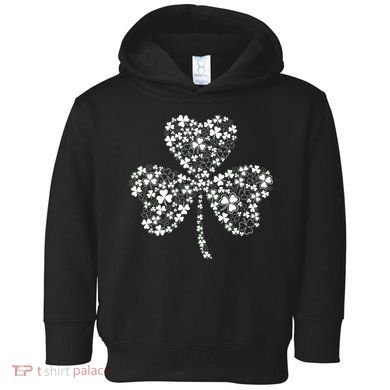 Family Of Shamrocks Cloverleaf Toddler Hoodie