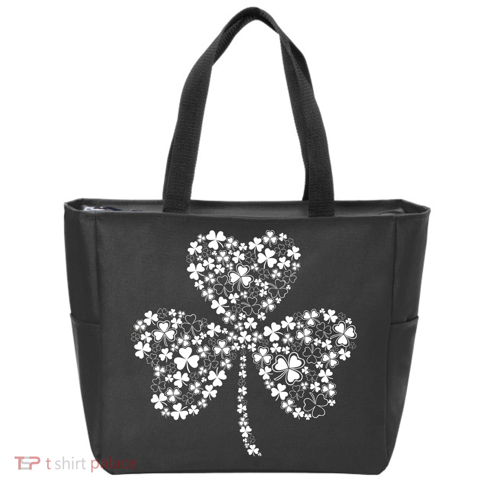 Family Of Shamrocks Cloverleaf Tote Bag