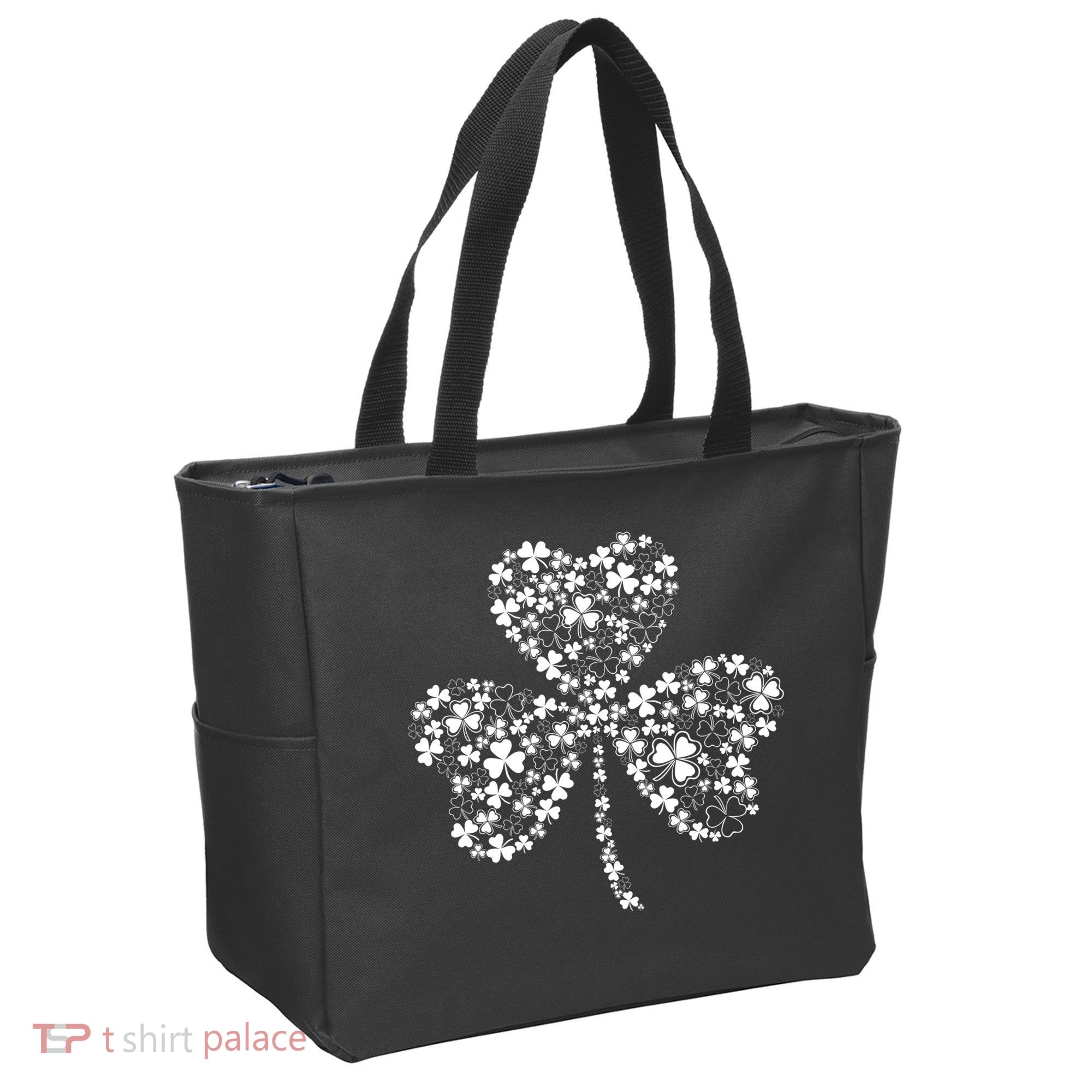 Family Of Shamrocks Cloverleaf Tote Bag