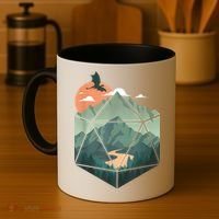 Fantasy Art, Nerdy Gaming, Geeky Gamer Coffee Mug thumb 4