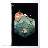 Fantasy Art, Nerdy Gaming, Geeky Gamer Golf Towel thumb 0