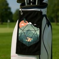 Fantasy Art, Nerdy Gaming, Geeky Gamer Golf Towel thumb 2